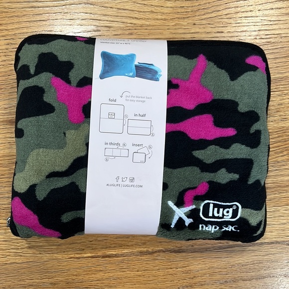 Lug Nap Sac travel airplane pillow and blanket! - Picture 13 of 14
